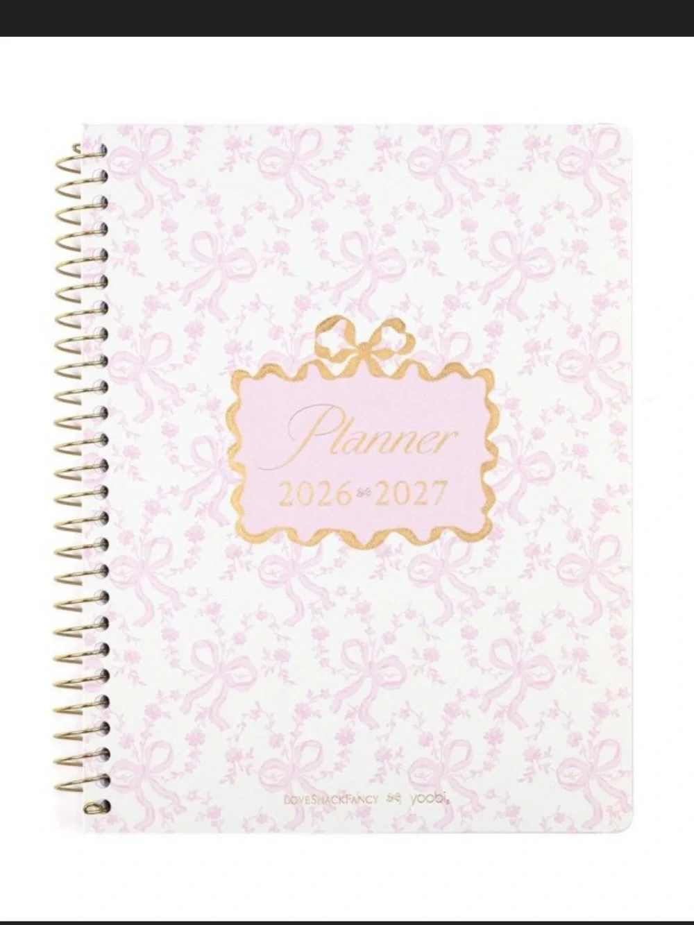 LoveShackFancy x Target - Yoobi Monthly and WeeklyPlanner 7